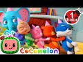 Birt.ay party misshapcocomelon jjs animal time nursery rhymes and kids songs  after school club
