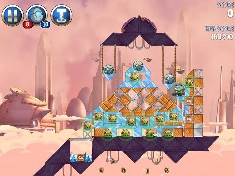 Angry Birds Star Wars 2 Level B4-7 Rise of the Clones 3 Star Walkthrough