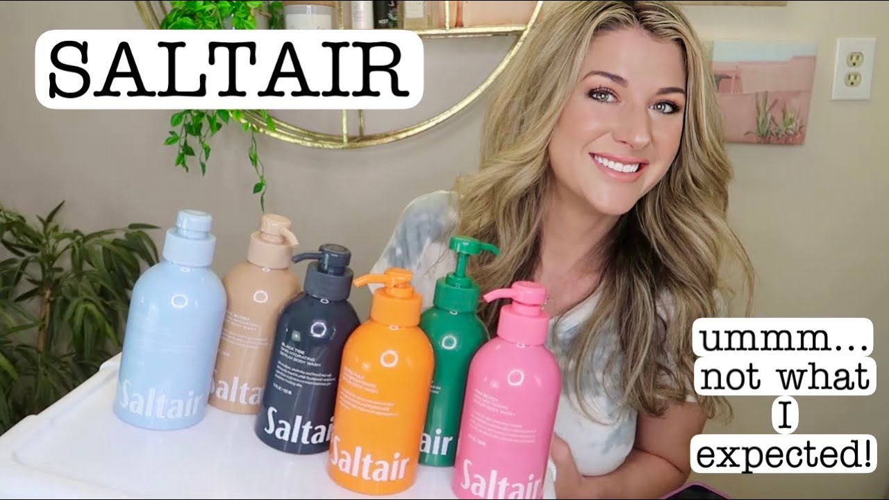 CHOOSING A SALTAIR BODY WASH SCENT! REVIEW YouTube