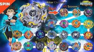 【Alter Chronos VS ALL Beyblade Burst God Marathon 】 ベイブレードバースト神 베이블레이드 버스트 갓