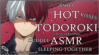 [HOT ADULT AU TODOROKI ASMR] Todoroki x Listener. Comfort Sleeping Together- Cuddles [Aid]