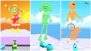 Balloon Crusher New Android Games Gameplay 2023, ios All Levels Unlock Simulator Trailer