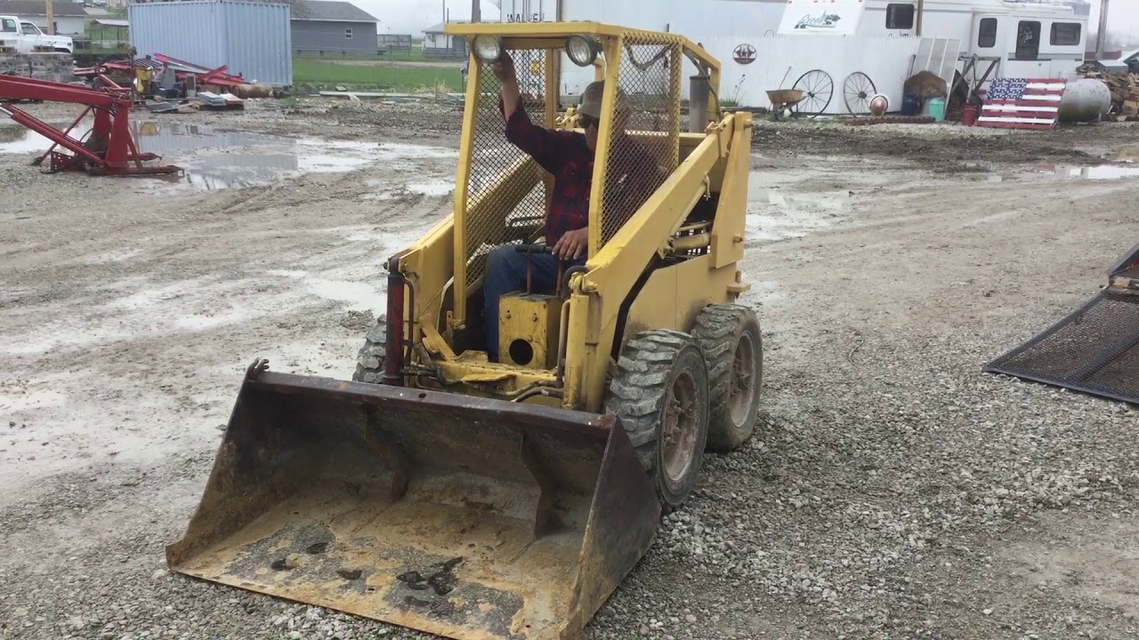 Hydra Mac skid steer YouTube
