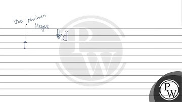 A body is thrown upwards and reaches its maximum height. At that po...