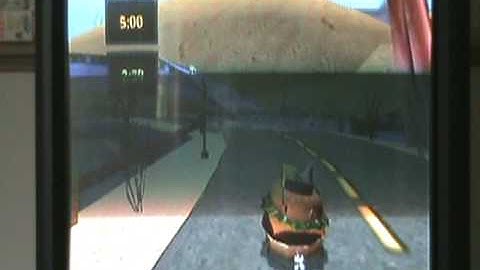 Spongebob Squarepants the movie game walkthrough part 27 part 2 of Sundae Driving Time challenge