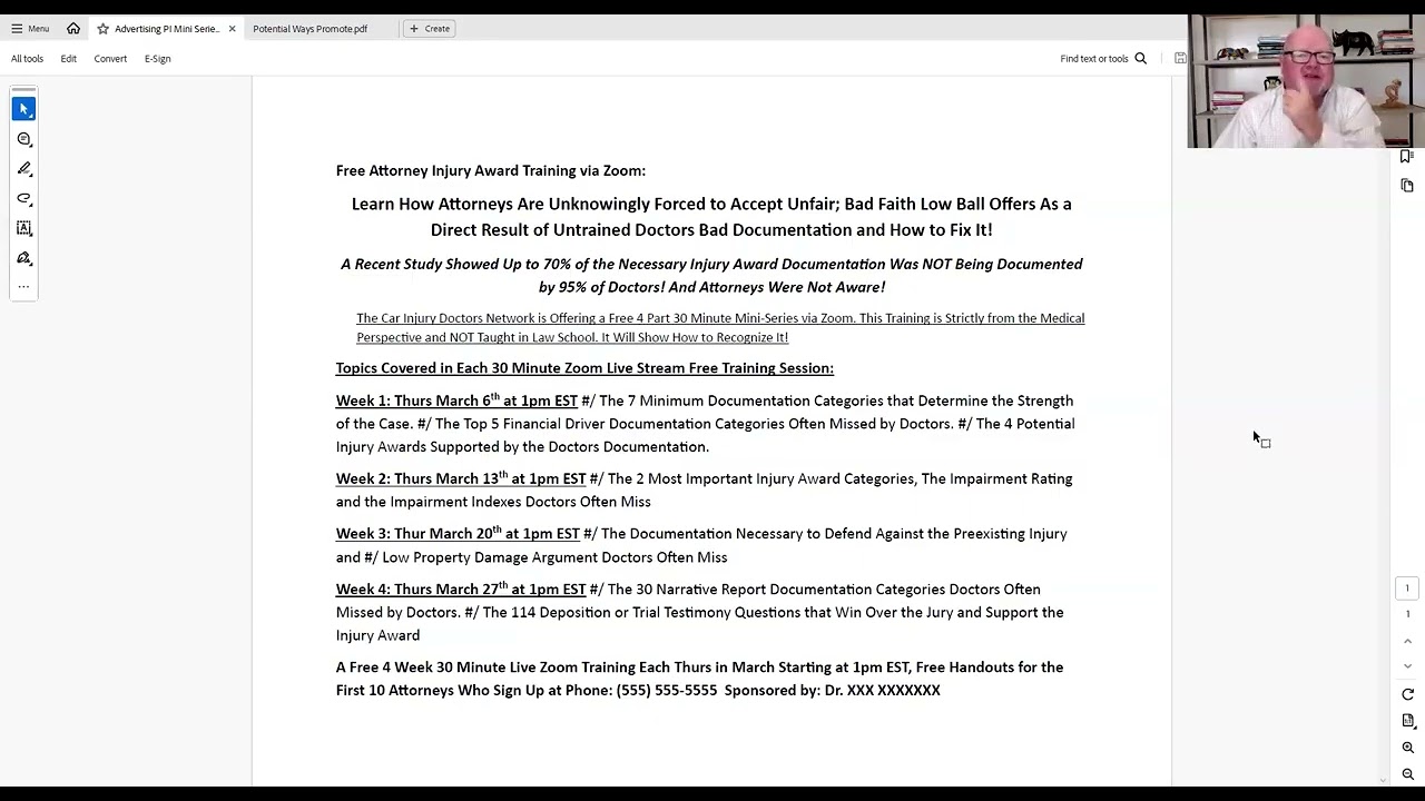 Upcoming Personal Injury Attorney Marketing For Chiropractors