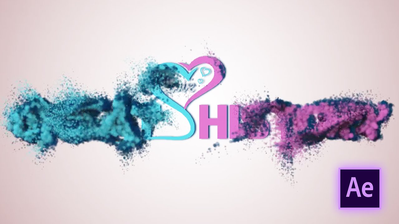 Particle Logo Animation Tutorial in After Effects | Trapcode Particular ...