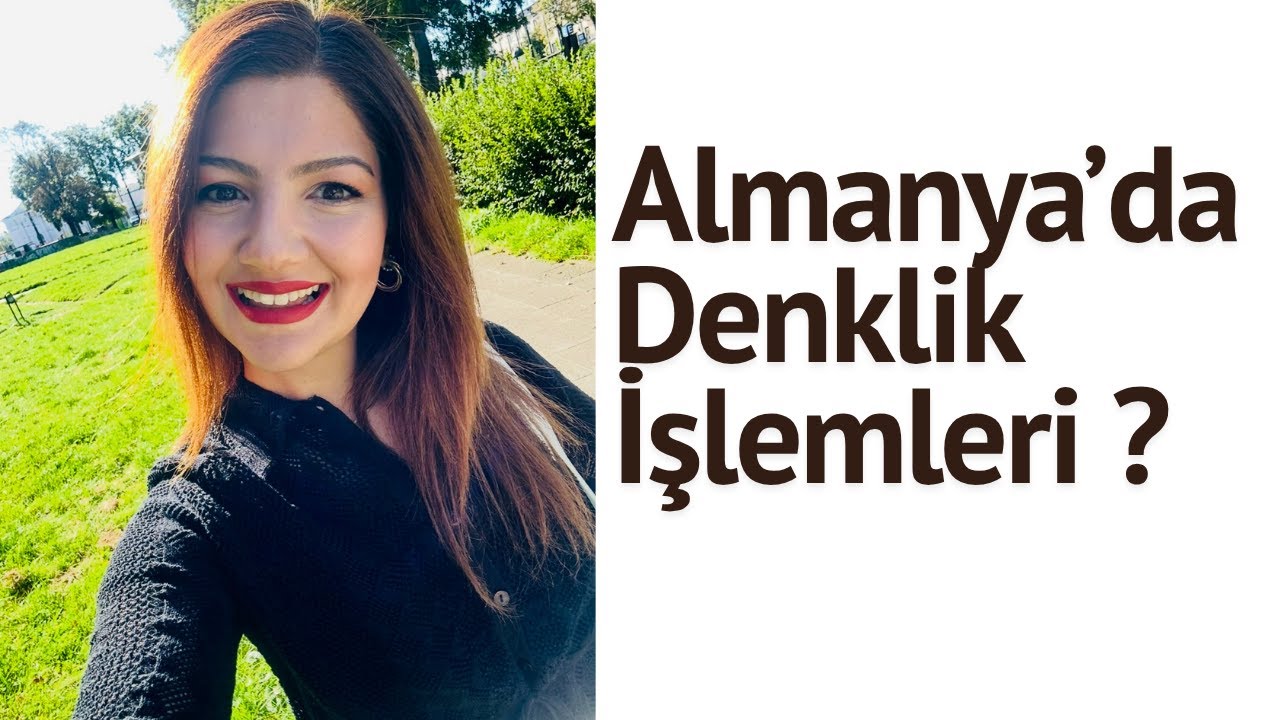 Almanya'da Denklik  / Düzenlenmiş ve Düzenlenmemiş Meslekler