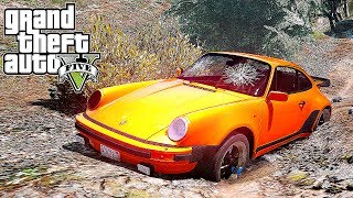 реальная жизнь в gta 5 нашел брошенный porsche 911 turbo за 100 000 шок
