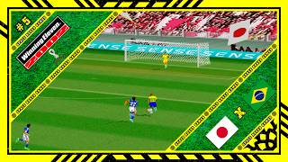 Winning Eleven 2002: Copa do Mundo 2022 (PS1) World Cup #5 Japão x Brasil | 4ª de Final
