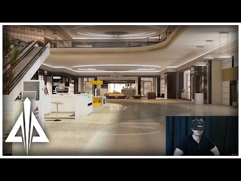 Trinity Animation Project | Virtual Reality Tour of a the Interior of a Shopping Center