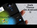 How to schedule your android 11 dark theme for sunset to sunrise - #Shorts by MK!