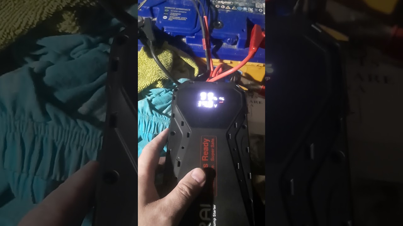 Стартер UTRAI Jstar X1 стартер 12 В 1000 А суперконденсатор. Ошибка Е03.