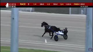 Pants on Fire wins at Scioto Downs in a new lifetime mark of 1:50! | 5/29/25