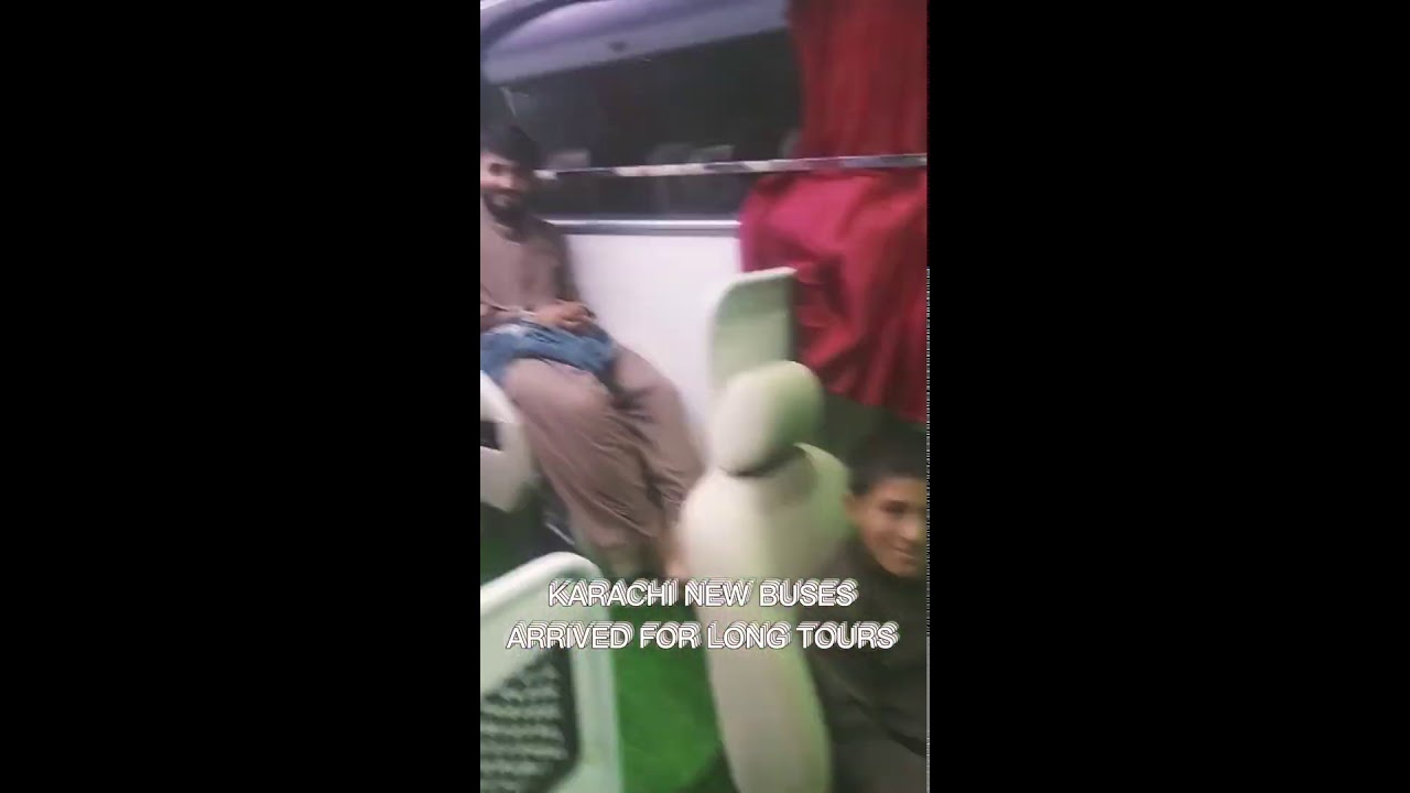 Karachi New Buses For Long Tours