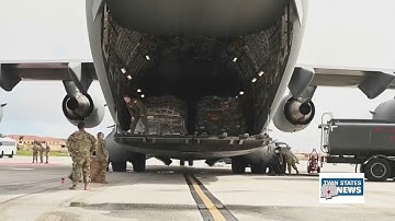 Typhoon Cleanup At Andersen Air Force Base, Guam