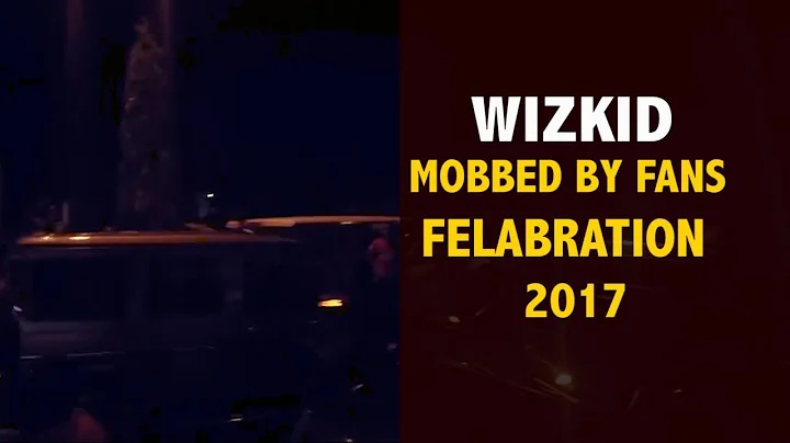 WIZKID MOBBED BY FANS AT FELABRATION 2017 ( Nigerian Entertainment )