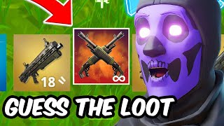 IMPOSSIBLE GUESS THE FORTNITE GUN (Dad vs Son)