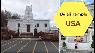 Balaji Temple in USA| Pittsburgh Sri Venkateshwara temple vlog|  Temple visit in America