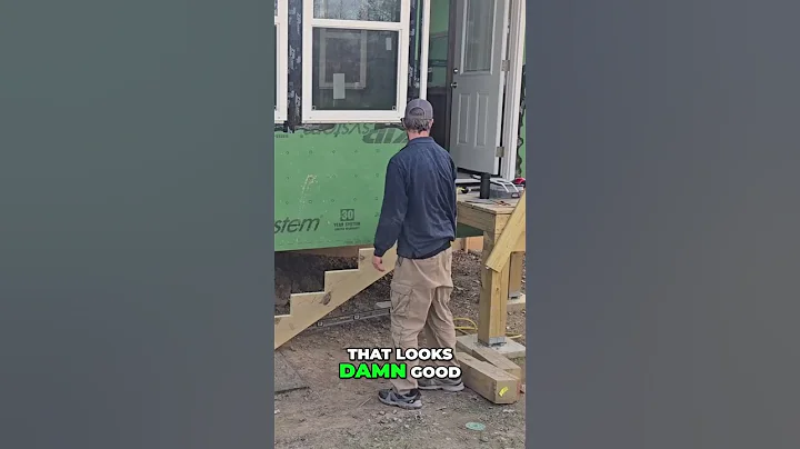 He Built His VERY FIRST Set Of Stairs!