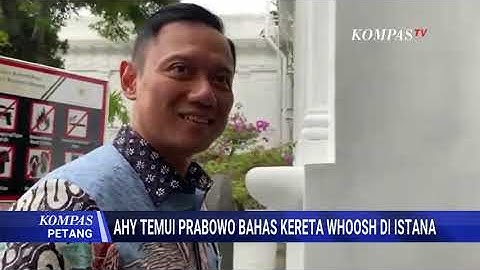 Momen Menko AHY Ungkap Perihal Agenda Bahas Kereta Cepat di Istana hingga Arahan Presiden Prabowo