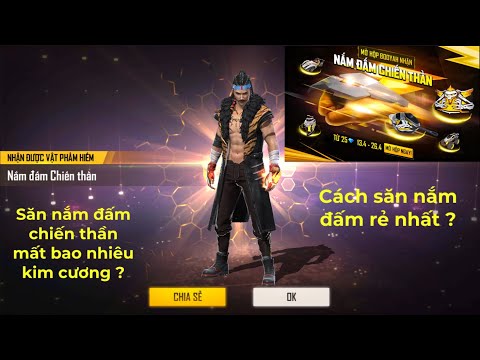 FREE FIRE - Săn Nắm Đấm Chiến Thần trong hộp booyah mất bao nhiêu kim cương ? Cách săn rẻ nhất !