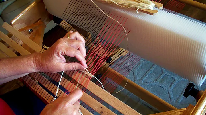 Weavers Rapid Warp Loom -  Hemming Your Work