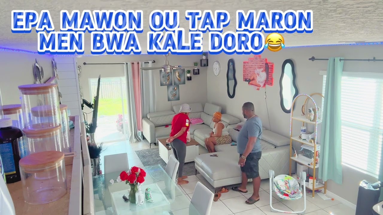 Mwen kraze télévision an paske Soraya ap gade porno bwa kale sou Dorothy 😂😂😂😂😂
