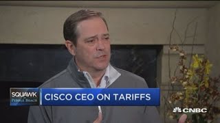 Cisco CEO Chuck Robbins: 25% tariffs can significantly impact our business Profile