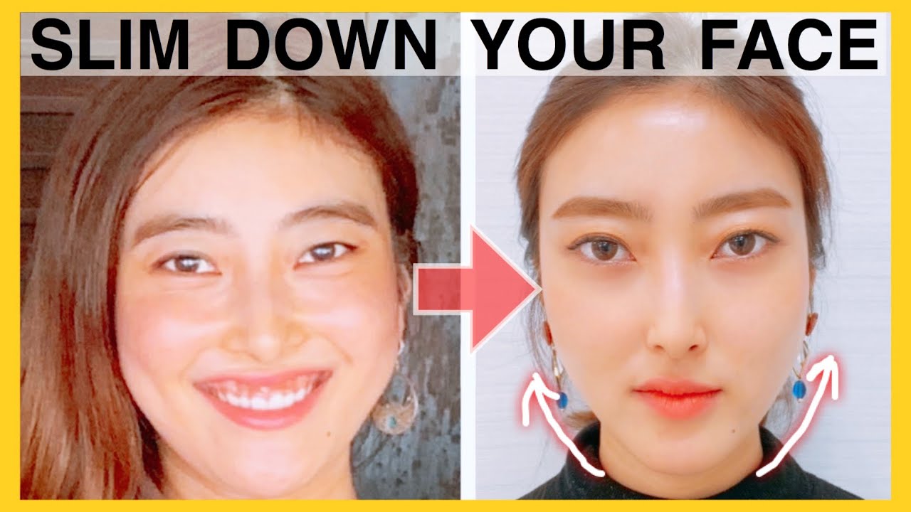 Only 3mins!! Lose Face Fat, Chubby Cheeks | Get a Slim Face with this Face Massage