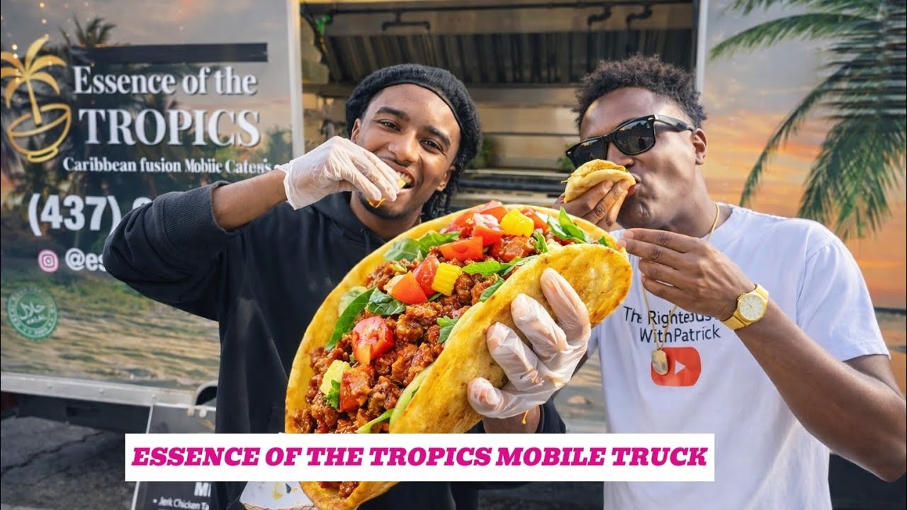Jerk Chicken Tacos Food Mobile Truck 