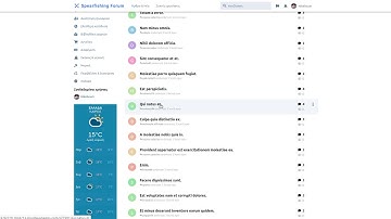Flarum weather widget not load