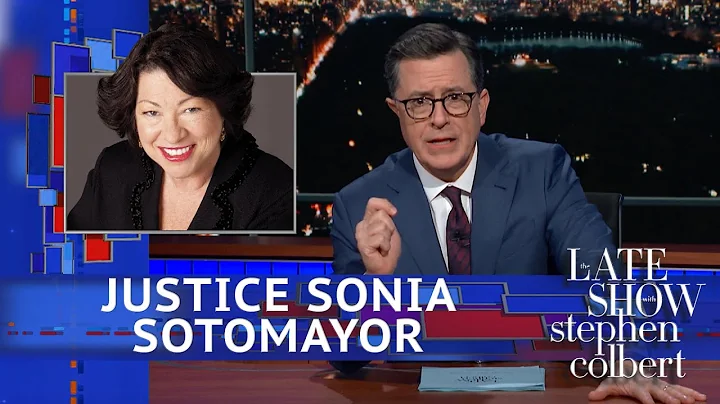Justice Sonia Sotomayor Allows Stephen To Approach...