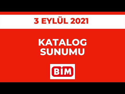 BİM 3 Eylül 2021 Kataloğu | BİM Bu Haftaki Ürünler | BİM Güncel Katalog