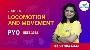 Locomotion and Movement PYQ || #NEETZoology 2022 || Priyanka Ma