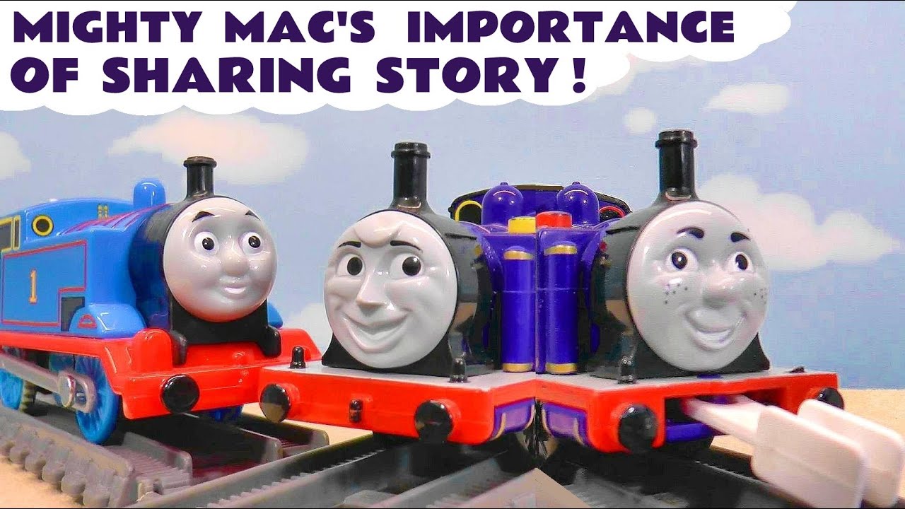Thomas Toy Train Story With Gordon And Mighty Mac