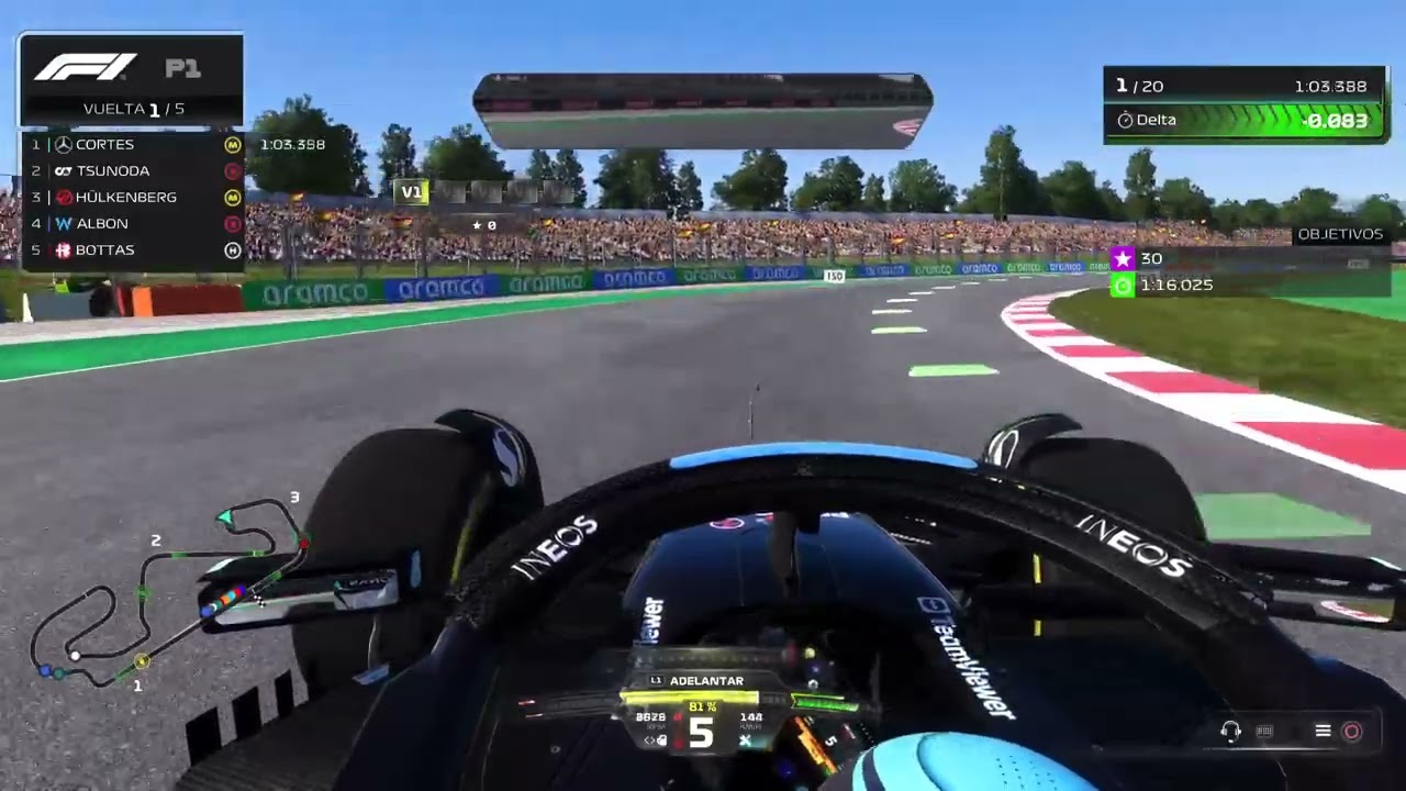 F1 23 Trayectoria España