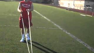 VirttusFitnessTraining.com - Dylan Walsh Dragging the Sled/ Sandbag Farmer Sprints