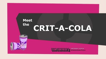meet the Crit-A-Cola (sfm)