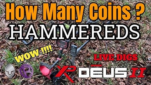 Special Session WOW Hammered Coins Galore Found Metal Detecting Uk XP Deus 2 #XPDEUSII