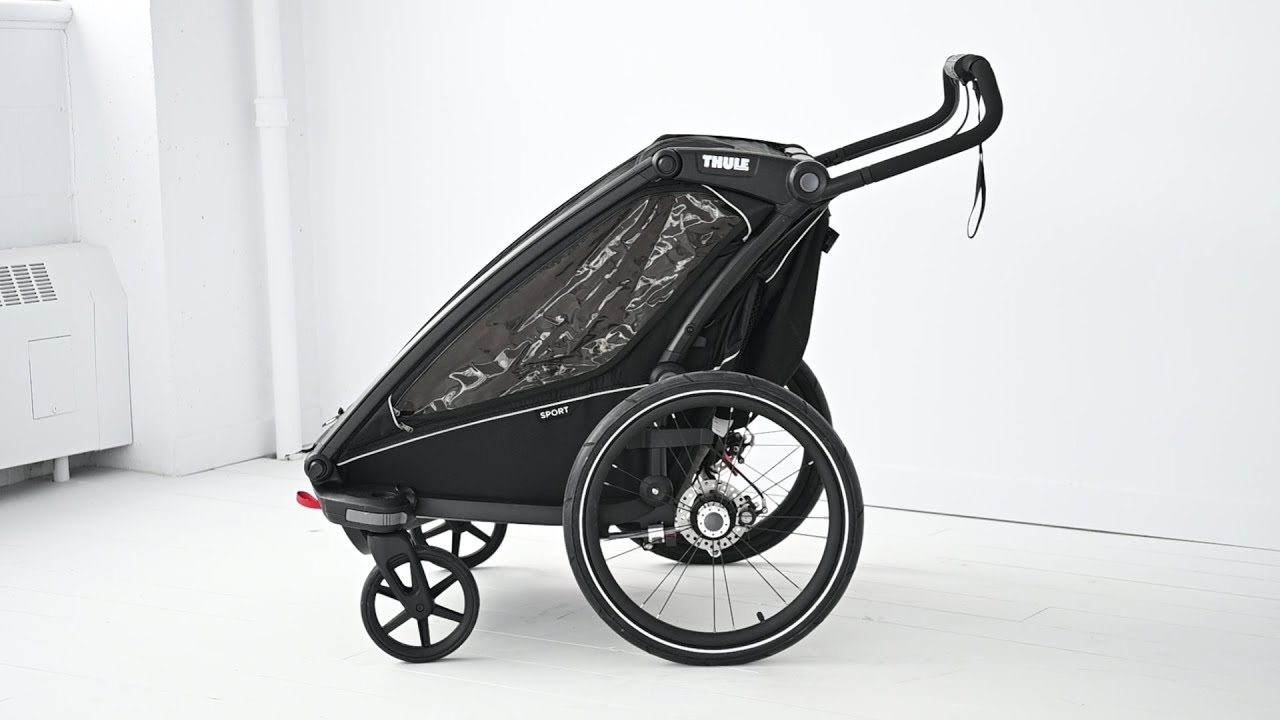 Chariot, Remorque-Vélo & Jogger Sport 2 Midnight Black Thule - Dröm