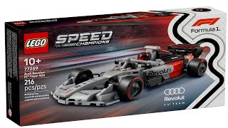 Lego Speed Champions 77259 Coche de Carreras Audi Revolut F1 Team R26
