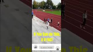 Want to be faster? Fast people can do this exercise. Do what fast people do.