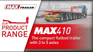 MAX410 - The transport solution to move counterweights and crane elements screenshot 4