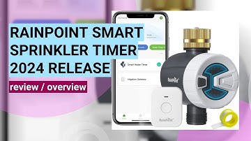RAINPOINT WiFi Sprinkler Timer Review: 2024 Smart Irrigation System Unveiled!