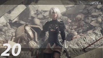 NieR: Automata Part 20 (Route B) - PS5 Backwards Compatibility Gameplay