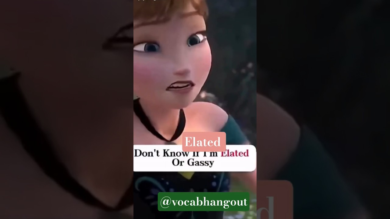 Today’s Word: “Elated” ✨👉 Meaning: Extremely happy or overjoyed.