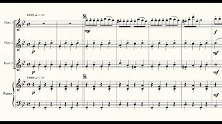 Minka - play along with a virtual ensemble (Flute 1)