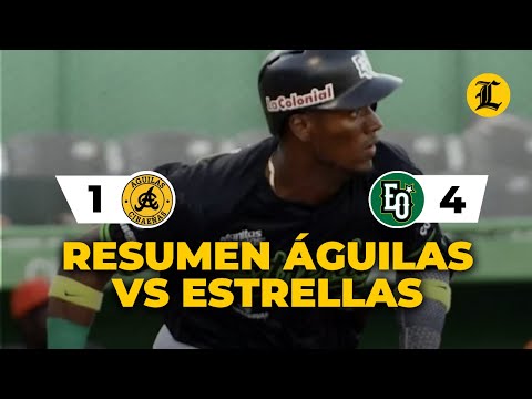 RESUMEN ESTRELLAS ORIENTALES VS ÁGUILAS CIBAEÑAS 08 DE ENERO ROUND ROBIN