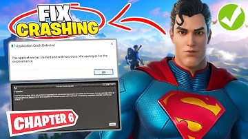 How To Fix CRASHES & FREEZING in Fortnite Chapter 6 Season 3: Super | Fix Fortntie Crash Reporter